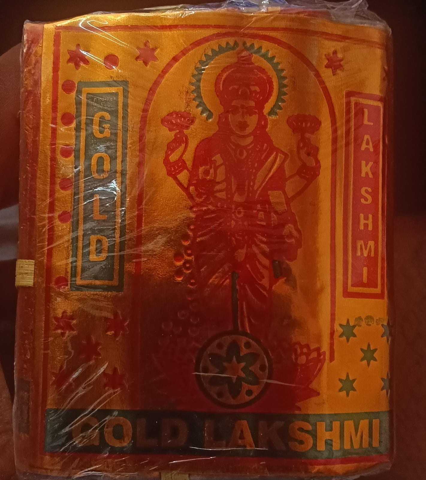 4" Gold Lakshmi